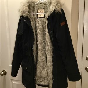 Hollister - Stretch Cozy Fur Lined Parka